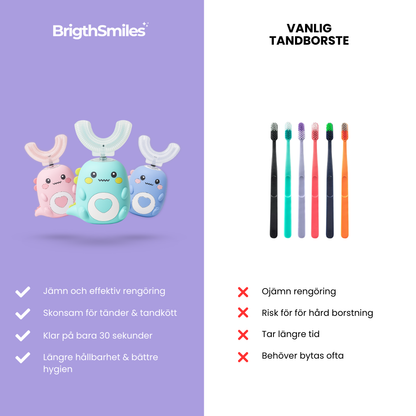 BrightSmile™ Eltandborste För Barn